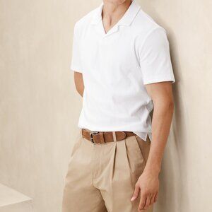 Banana Republic Ribbed Polo (NWOT)